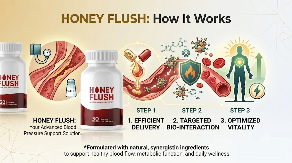 How Honey Flush works: efficient delivery, targeted bio-interaction and optimized vitality